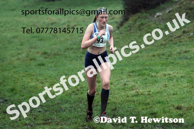 Womens under-17s and under-20s, NECAA Junior Cross Country Relays, Thornley Farm, Peterlee, Saturday, December 12th. Photo: David T. Hewitson/Sports for All Pics